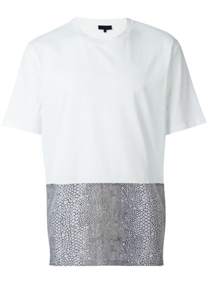 Lanvin Contrasted Hem T-shirt