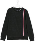 Tommy Hilfiger Junior Stripe Detail Sweatshirt - Black