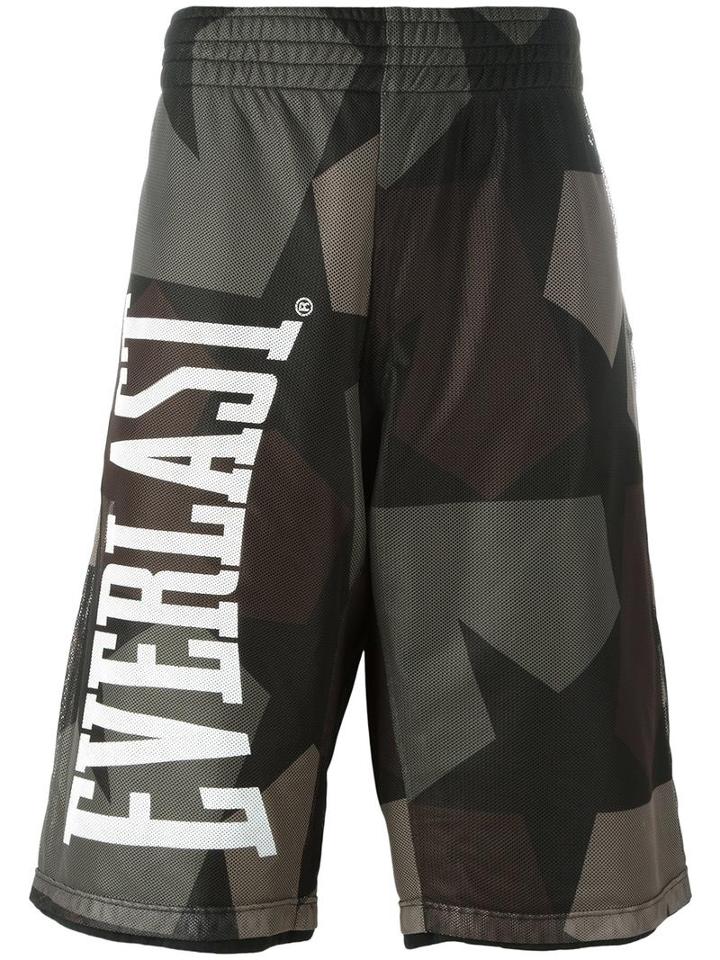 Ports 1961 Camouflage Print Bermuda Shorts, Men's, Size: Medium, Green, Cotton