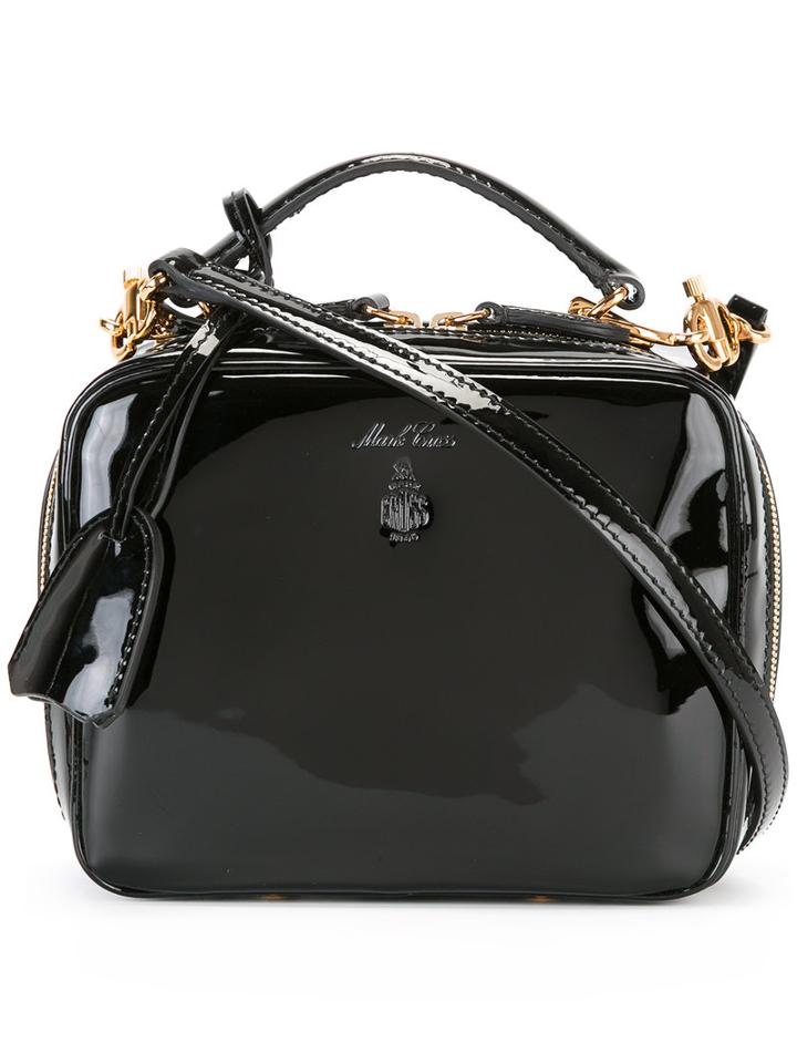Mark Cross Mini Tote Bag, Women's, Black, Calf Leather