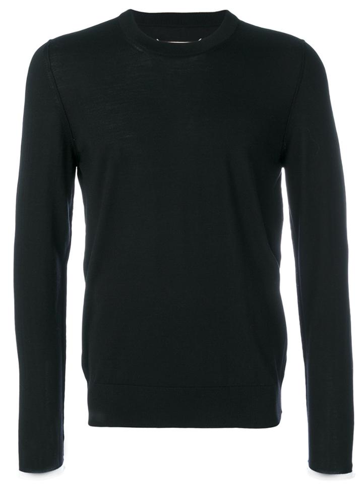 Maison Margiela Crew Neck Sweater - Black