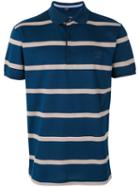 Paul & Shark - Striped Polo Shirt - Men - Cotton - Xxl, Blue, Cotton