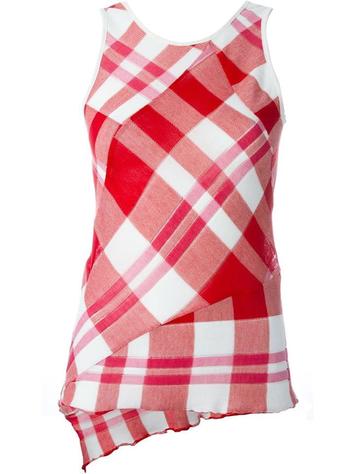 Stella Mccartney Transparent Check Top