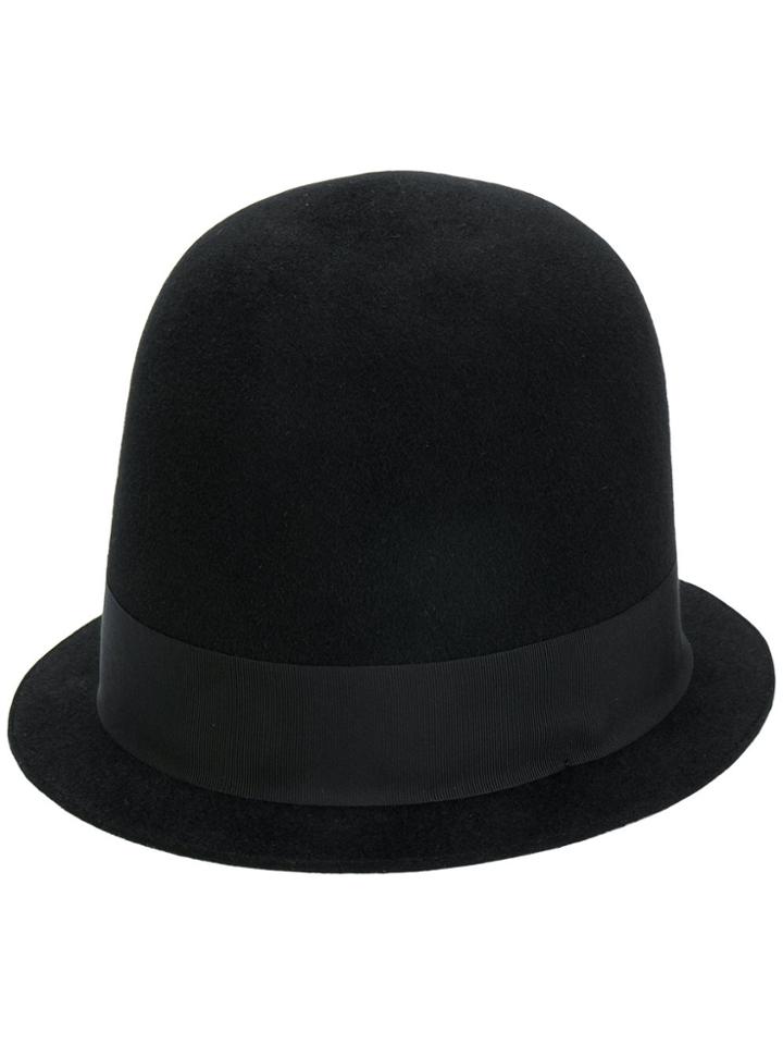 Gucci Rabbit Felt Cloche Hat - Black