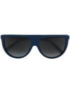 Céline Eyewear Oversized Aviator Sunglasses - Blue