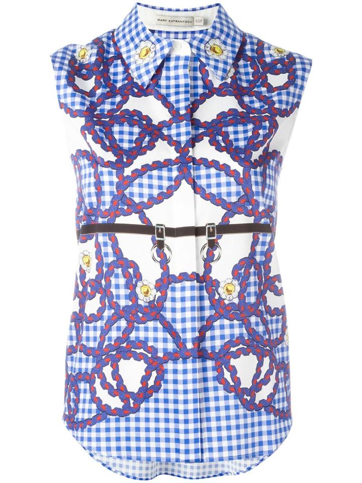Mary Katrantzou Hoyston Shirt - Blue