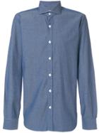 Barba Classic Long-sleeve Shirt - Blue