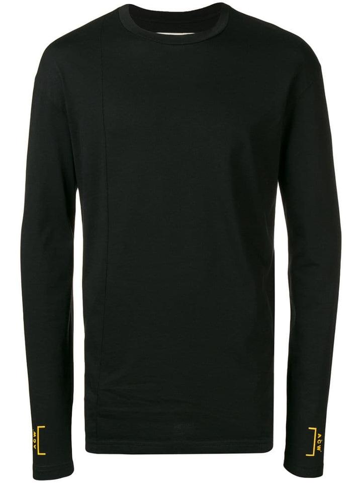 A-cold-wall* Plain T-shirt - Black