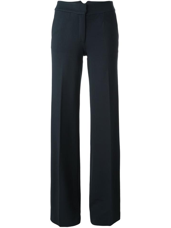 Io Ivana Omazic Straight Leg Trousers, Women's, Size: 38, Grey, Polyamide/spandex/elastane/viscose