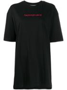 Calvin Klein Jeans Oversized Branded T-shirt - Black