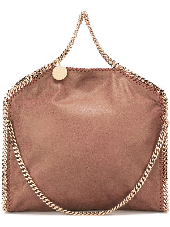 Stella Mccartney Falabella Tote, Women's, Brown, Artificial Leather/polyester/metal