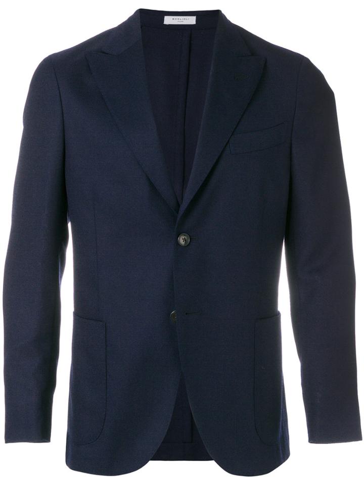 Boglioli Slim-fit Blazer - Blue