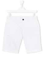 Dondup Kids Chino Shorts, Boy's, Size: 14 Yrs, White