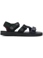 Ps By Paul Smith Multi Strap Sandals - Black