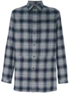 Natural Selection Leander Checked Flannel Shirt - Blue