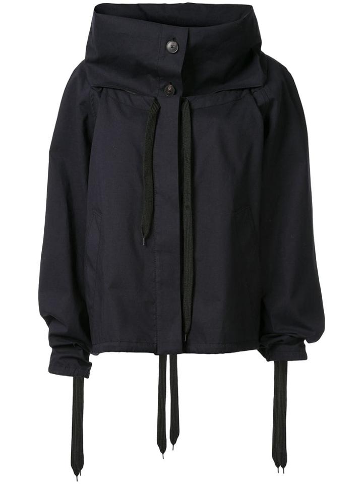 Ports 1961 Funnel Neck Jacket - Black