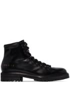 Common Projects Ankle Hiking Style Boots - Black