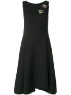 Dorothee Schumacher Embellished Midi Dress - Black