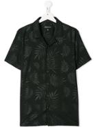 Emporio Armani Kids Casual Tropical Shirt - Green