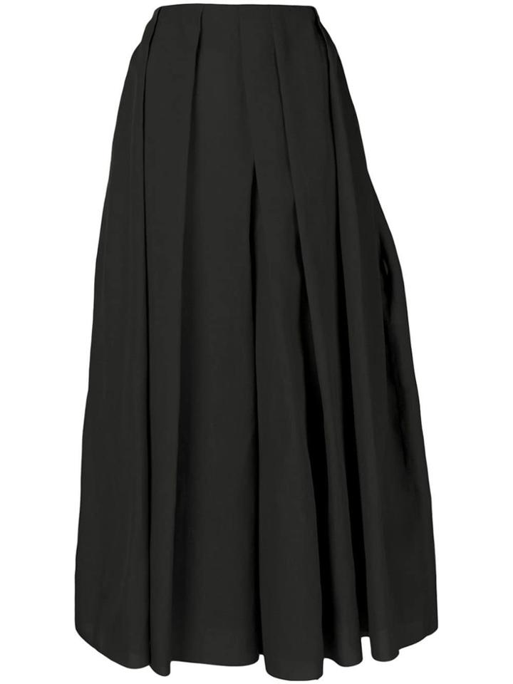 Sara Lanzi Wide Leg Trousers - Black