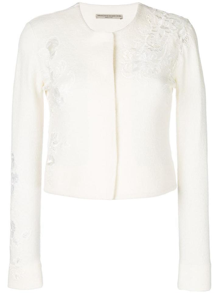 Ermanno Scervino Lace Embroidered Cardigan - Neutrals