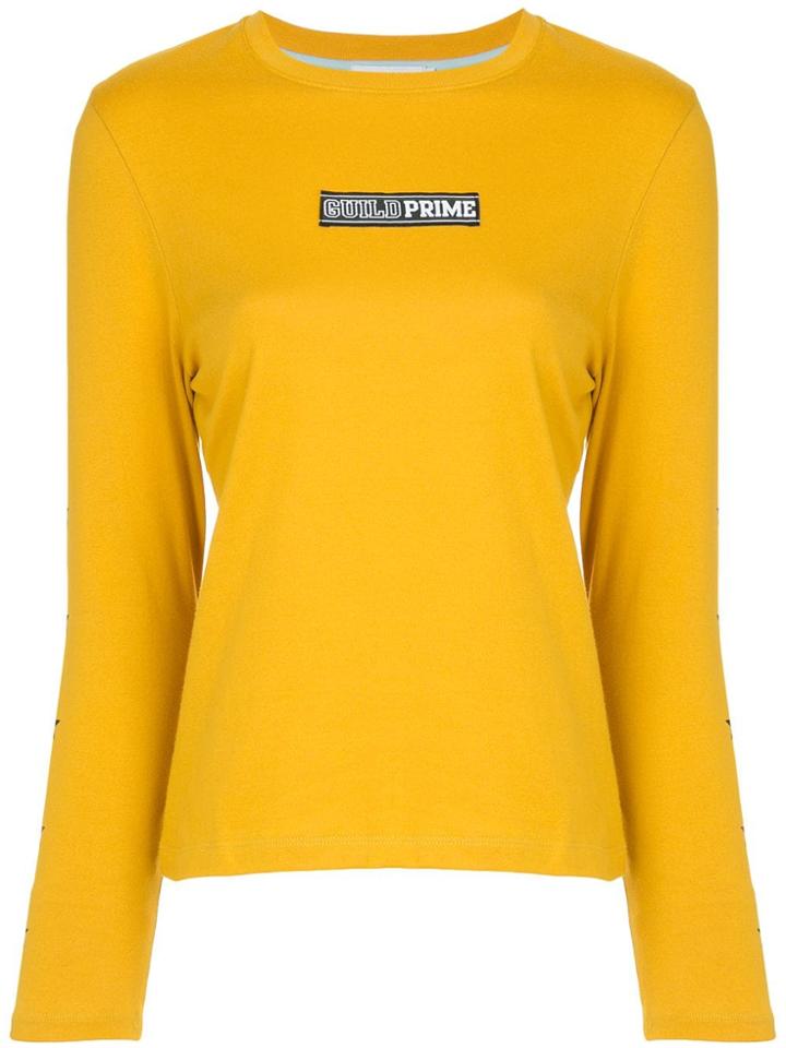 Guild Prime Star Print T-shirt - Yellow