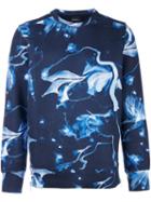 Diesel 'felpa Full Zip S-joe Zips' Sweatshirt, Men's, Size: Medium, Blue, Polyester/spandex/elastane/viscose