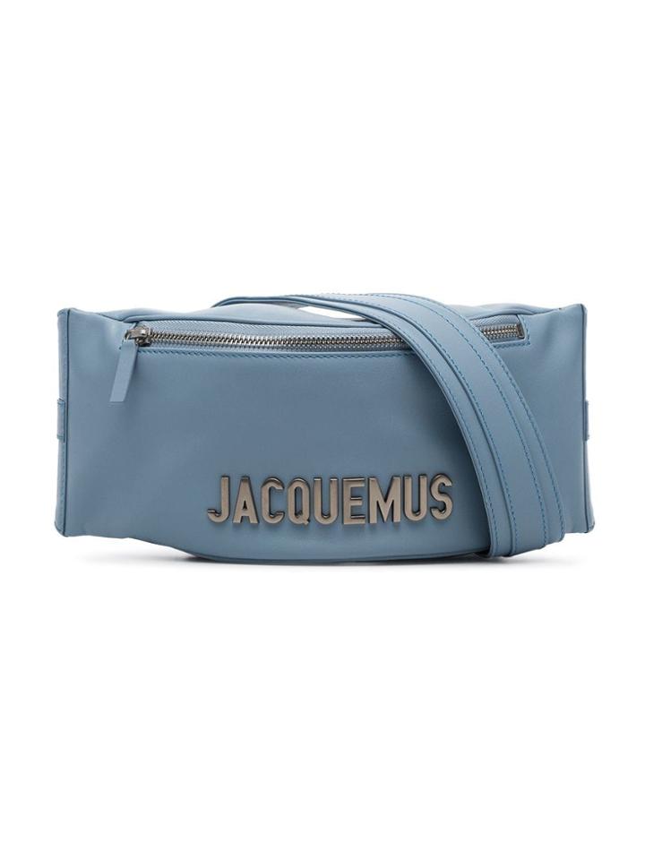 Jacquemus Blue La Banane Leather Cross Body Bag
