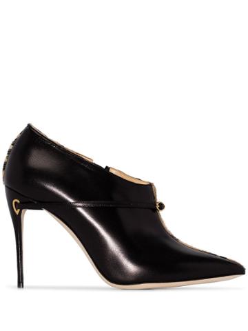 Jennifer Chamandi Fausto 100mm Boots - Black