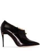 Jennifer Chamandi Fausto 100mm Boots - Black