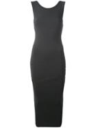 James Perse - Open Back Dress - Women - Cotton/spandex/elastane - 1, Grey, Cotton/spandex/elastane