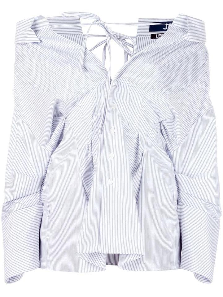 Jacquemus 'arlesienne' Shirt, Women's, Size: 34, Blue, Cotton