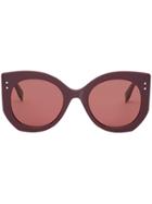 Fendi Eyewear Peekaboo Sunglasses - Pink & Purple