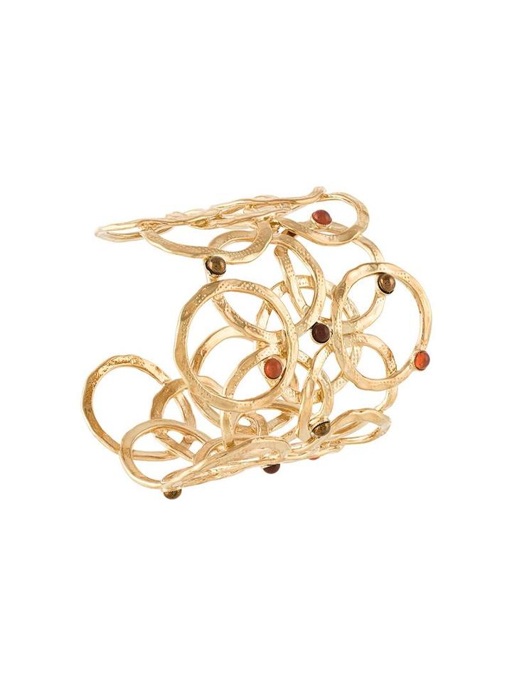 Gas Bijoux 'olympe' Cuff Bracelet, Women's, Metallic