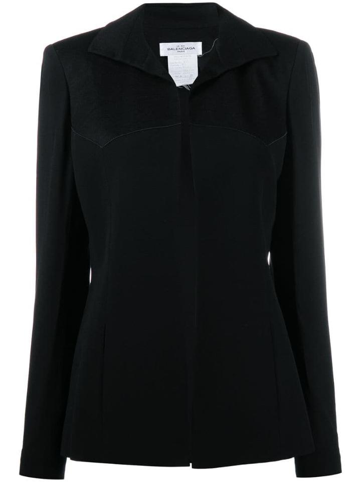 Balenciaga Pre-owned 2000's Fitted Jacket - Black