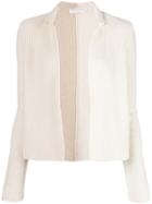 Majestic Filatures Open Front Cardigan - White