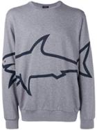 Paul & Shark Shark Logo Sweater - Grey