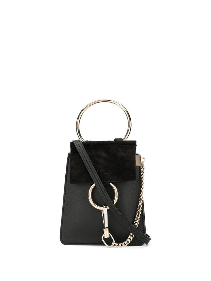 Chloé Faye Bracelet Bag - Black
