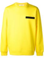 Givenchy Logo Plague Sweater, Men's, Size: Xs, Yellow/orange, Cotton