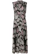 Isabel Marant Printed Maxi Dress - Black