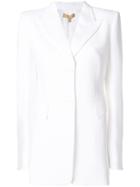 Michael Kors Collection Single Breasted Blazer - White