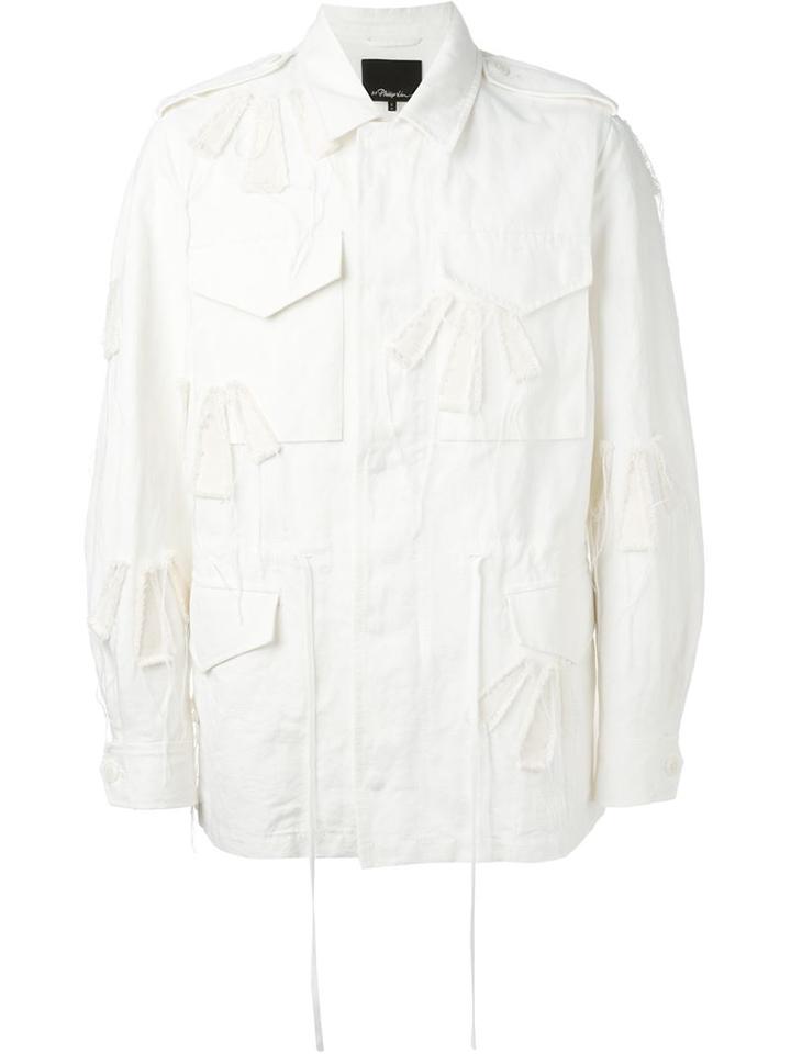 3.1 Phillip Lim Patchwork Military Jacket