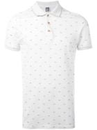 Fefè Sunglasses Print Polo Shirt, Adult Unisex, Size: Medium, White, Cotton