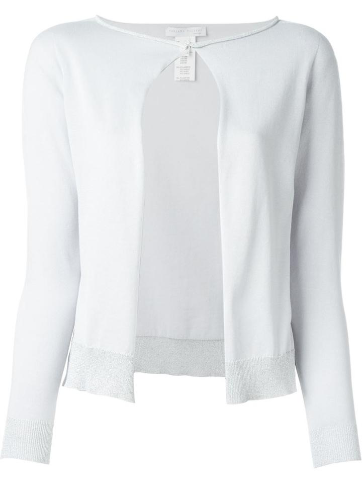 Fabiana Filippi One Button Cardigan