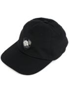 Versus - Logo Stud Cap - Men - Cotton - One Size, Black, Cotton