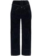 Y/project Pipped-detail Jeans - Blue
