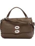 Zanellato Postina S Shoulder Bag, Women's, Brown, Leather