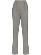 Coperni Pleat Detail Tailored Trousers - Grey