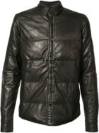 Private Stock Padded Effect Jacket - Black