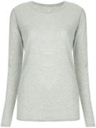 Majestic Filatures Long Sleeve Top - Grey